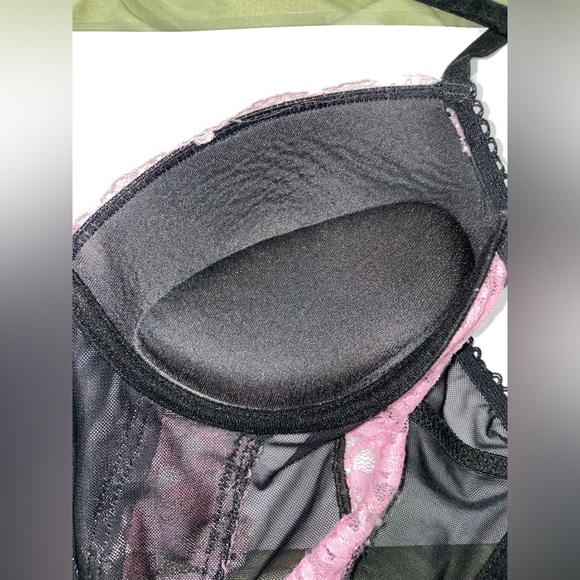 lace mesh bustier lingerie top - Picture 13 of 14